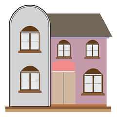 Building Design vector icon illustration eps