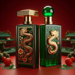 Chinese perfume  bottle design
