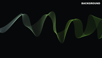 WAVY banner background colorful gradient vector design