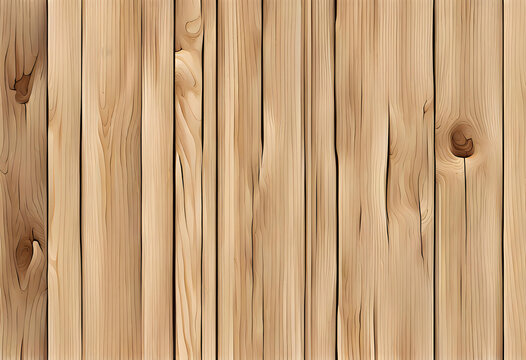 illustration of vertical wood with details and cracks. rustic style. wood floor. bright colors. art for backgrouds