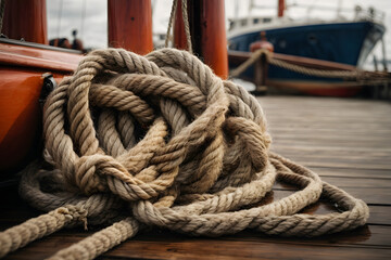 Rope in the Port