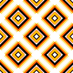 Ikat abstract seamless pattern for artwork and production