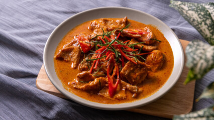 Panange Curry with pork