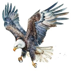 Obraz premium Watercolour of Eagle