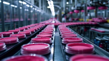 Obraz premium Makeup Product Advertisement. Mockup for Face Powder