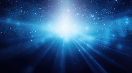 Cosmic Light Burst in Space