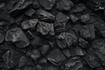 Black Coal Rock Texture