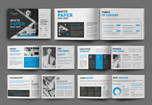 White Paper Template Layout