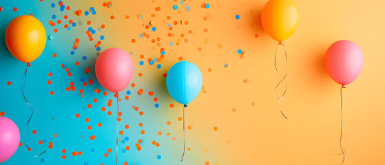Group of Balloons Hanging on Wall