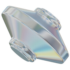 Silver Diamond Abstrack