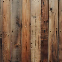 Rustic wooden plank with natural grain and weathered texture, adding warmth and charm to any setting