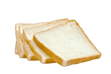 Sliced bread isolated