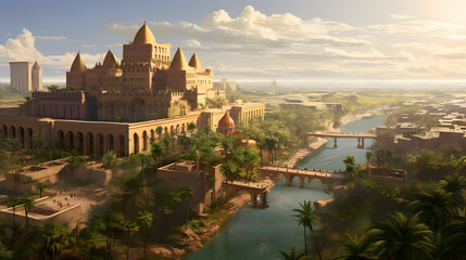 The great city of Babylon