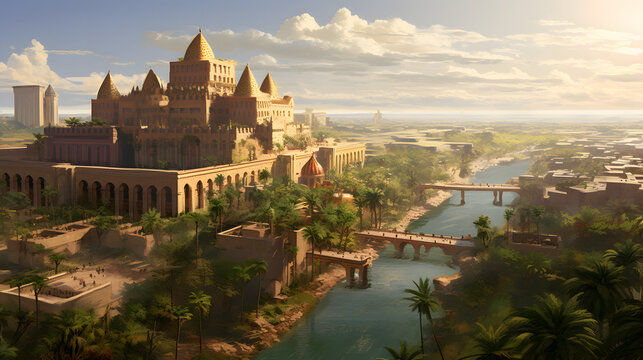 The great city of Babylon