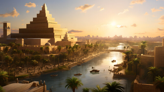 The great city of Babylon