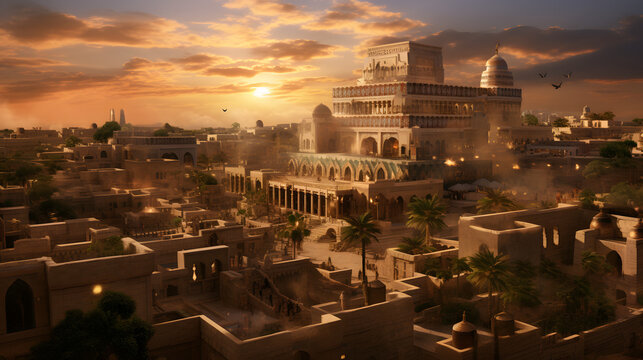 The great city of Babylon