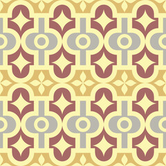retro seamless ornamental pattern - 718561726