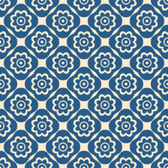 retro seamless ornamental pattern - 718562357