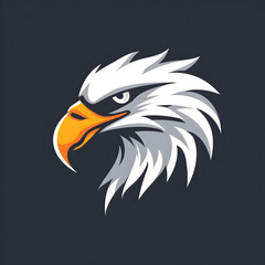 american bald eagle head logo