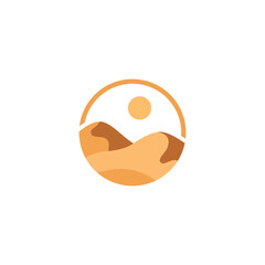 Obraz premium desert arabian logo