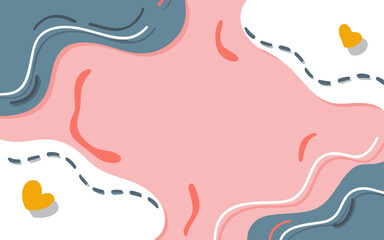 Abstract tulip background poster. Good for fashion fabrics, postcards, email header, wallpaper, banner, events, covers, advertising, and more. Valentine's day, women's day, mother's day background.