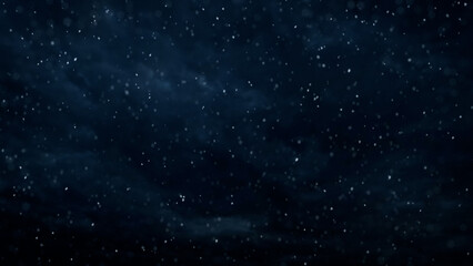 Fototapeta na wymiar cute snowfall at night or late evening - photo of nature