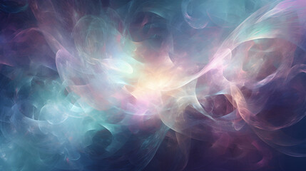 dark soft fantasy abstract background with space