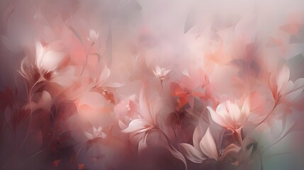 light soft pink red abstract flower background