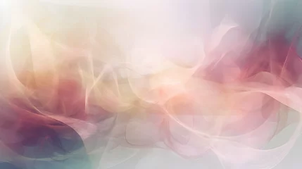 Photo sur Plexiglas Ondes fractales heavenly dreamy abstract colorful wave flow background