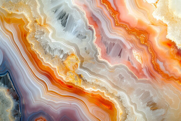 Gradient surface of agate rock.