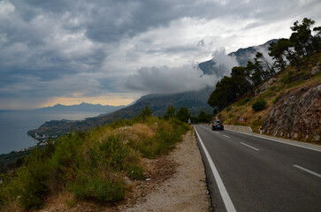 road in the mountains