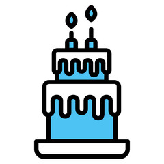 Cake  Icon Element For Design