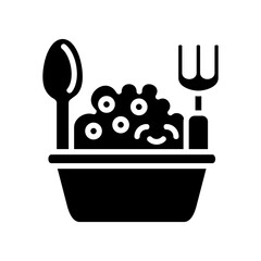 Porridge  Icon Element For Design