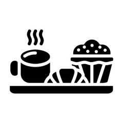 Breakfast  Icon Element For Design