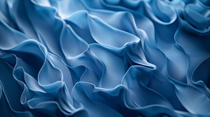 Obraz premium 3D Abstract Blue Background.