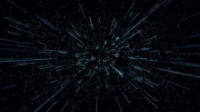 Travelling through stars and space with light speed