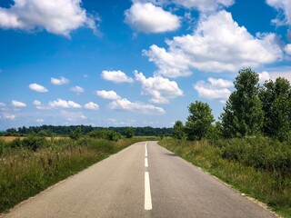 road in the countryside