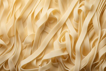 Tumpukan Mie pasta yang bergelombang.  generative Ai