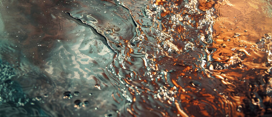 Close-Up View of Water Surface