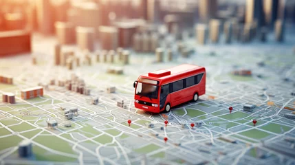 Foto auf Acrylglas Londoner roter Bus Red bus