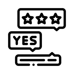 review line icon