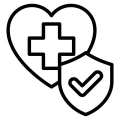 Medical Cross Icon Element For Design