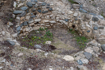 Choirokoitia Neolithic Settlement archeological site, a UNESCO World Heritage Site, located near Choirokoitia village in Larnaca district, Cyprus 