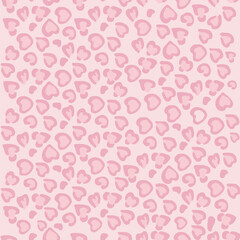 Valentines day Heart Graphic Seamless Repeat Print Vector Design