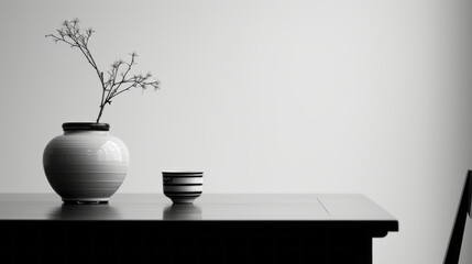 Neutral Minimalist lifestyle. Minimalistic interior, with a simple beautiful composition.