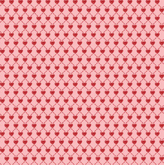 Valentines day Heart Graphic Seamless Repeat Print Vector Design
