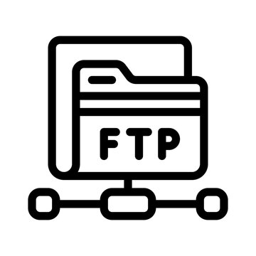 ftp line icon