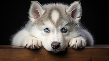 Siberian Husky puppy 