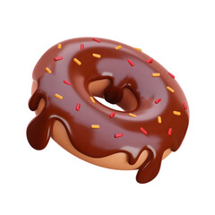 Donut 3D Illustration