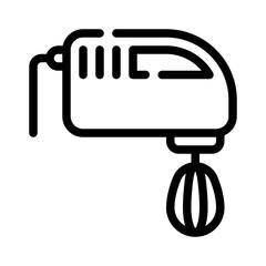 mixer line icon